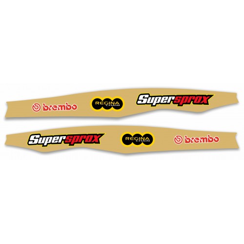 AHESIVOS DE BASCULANTE  KTM SX/SXF 23/25 EXC 24/25 SUPERPROX-REGINA-BREMBO