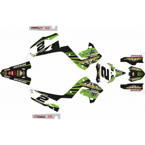 copy of KIT ADESIVOS KX 125/250 RESTYLING POLISPORT RETRO