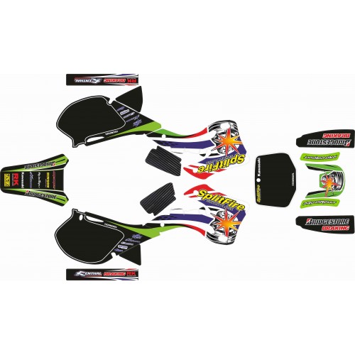 KIT ADHESIVOS KX 125/250 99/02 SPLITFIRE