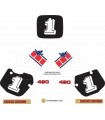 KIT ADHESIVOS OEM YAMAHA YZ 490 1985