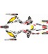 KIT ADHESIVOS SHERCO SE/SE-F 17/23 BLANCO/ROJO/NEGRO