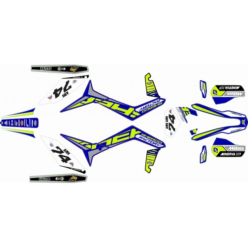 KIT ADHESIVOS SHERCO SE/SE-F 17/23 MARIO ROMÁN