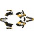 KIT ADHESIVOS SUZUKI DRZ 400 RESTYLING 00/24 ROCKSTARS NEGRO Portafaro Halo