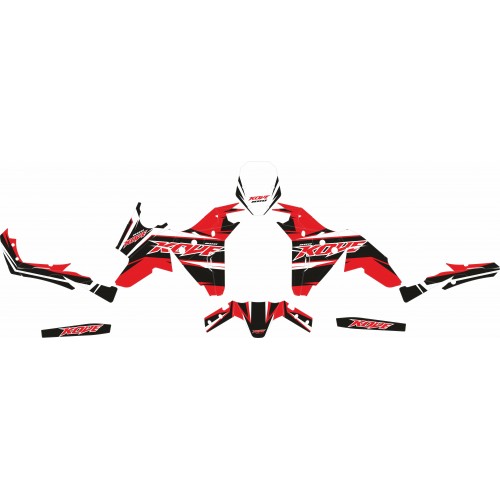 KIT ADHESIVOS KOVE 800 ROJO