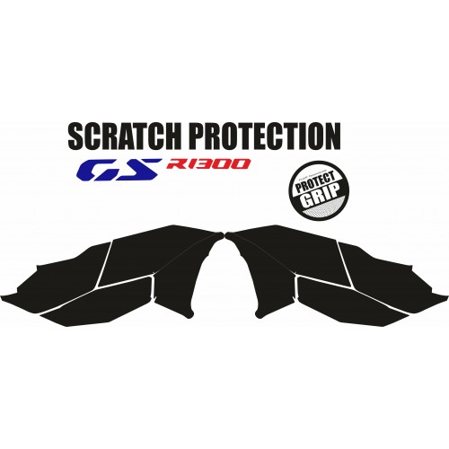 KIT ADHESIVOS PROTECTORES ARAÑAZOS BMW GS 1300
