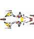 KIT ADHESIVOS SHERCO SE/SE-F 2024  AMARILLO/ROJO/NEGRO