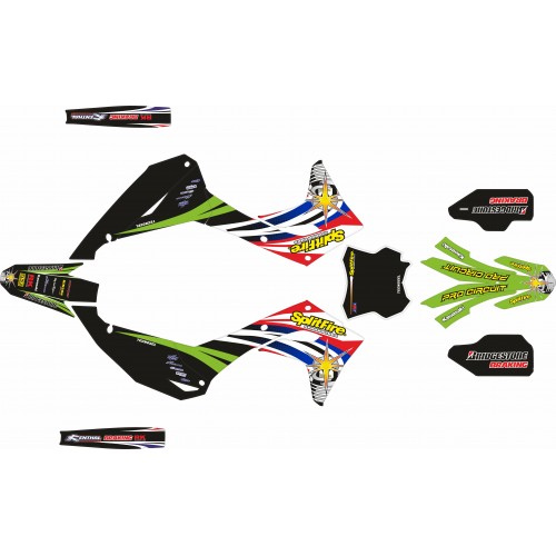 KIT DE ADHESIVOS KX 250 F  2025  SPLITFIRE V3