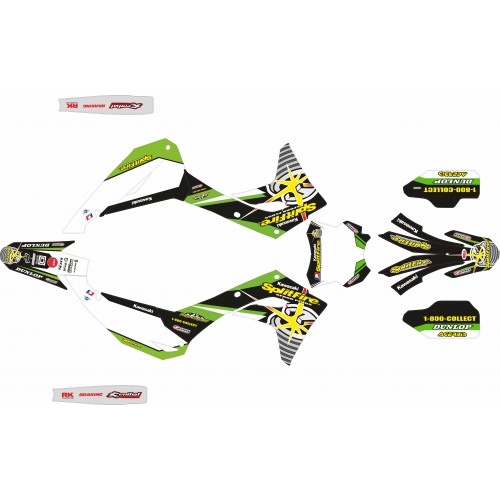 KIT DE ADHESIVOS KX 250 F   2025 SPLITFIRE