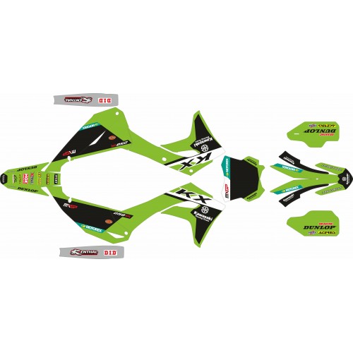 copy of KIT DE ADHESIVOS KXF 450 19/23 FACTORY