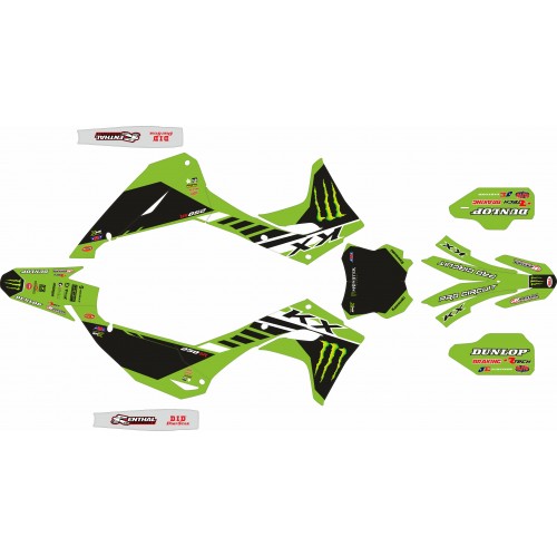 copy of KIT DE ADHESIVOS KXF 450 19/23 FACTORY