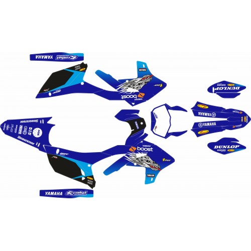 KIT DE ADHESIVOS YAMAHA WR250F 2025 OFF TROY