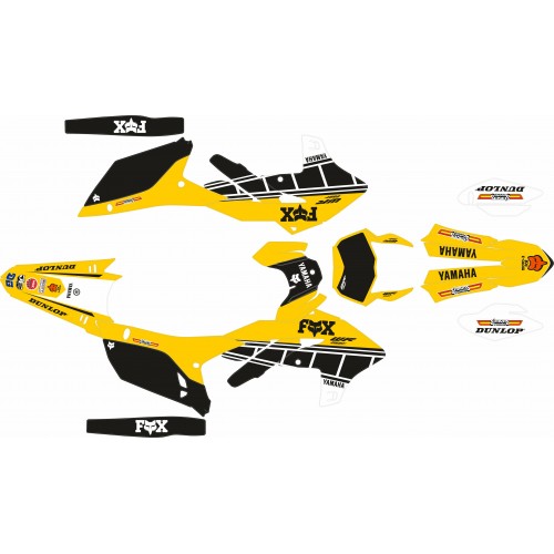 KIT DE ADHESIVOS YAMAHA WR250F 2025 FOX