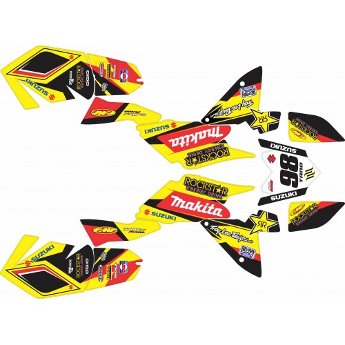 KIT ADHESIVOS SUZUKI LTZ 400 09/20 MAKITA