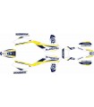 KIT ADHESIVOS HUSQVARNA WR 250/300 07/12 AMARILLO/AZUL