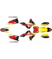 Kit Adhesivos RMZ 250 2020 RMZ 450 18/20 Makita Rojo