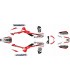 KIT ADHESIVOS HUSQVARNA CR 125 06/08 ROJO/BLANCO