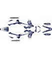 KIT ADHESIVOS HUSQVARNA CR 125 06/08 AZUL/BLANCO