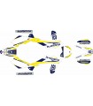 KIT ADHESIVOS HUSQVARNA CR 125 06/08 AZUL/AMARILLO