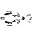 KIT ADHESIVOS HUSQVARNA CR 125 09/13 BLANCO/NEGRO