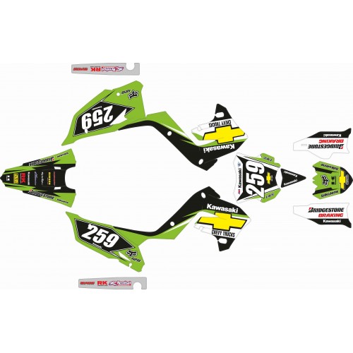 copy of KIT ADESIVOS KX 125/250 RESTYLING POLISPORT RETRO