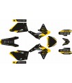 KIT ADHESIVOS SUZUKI RMZ 450 08/17 NEGRO /GRIS / AMARILLO RETRO