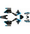 KIT ADHESIVOS SUZUKI RMZ 450 08/17 NEGRO / BLANCO / CIAN