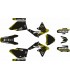 KIT ADHESIVOS SUZUKI RMZ 450 08/17 NEGRO / BLANCO / DORADO