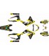 KIT ADHESIVOS SUZUKI RMZ 450 08/17 FACTORY / AMARILLO / BLANCO