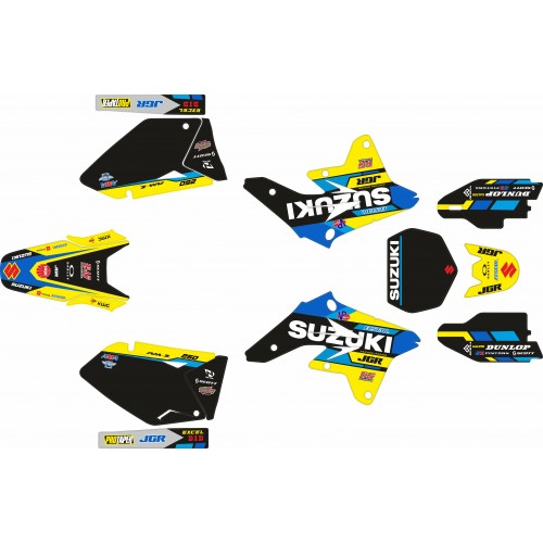 copy of KIT ADHESIVOS SUZUKI RMZ 250 02/06 TEM JGR