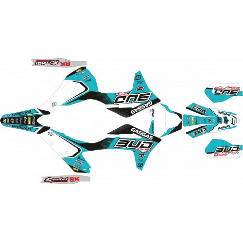 GAS GAS EC 2021 BUD RACING TURQUESA