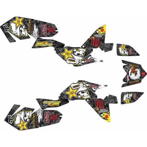 ADHESIVOS SUZUKI LTZ 400 09/20 METAL MULISHA ROCKSTAR