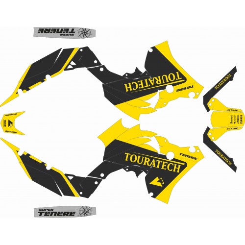 KIT ADHESIVOS YAMAHA TENERÉ 700 RACING TOURATECH